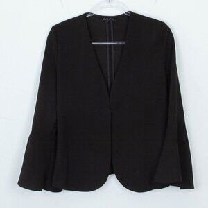 Alex & Olivia Bell Sleeve‎ Black Blazer Women's Size Small